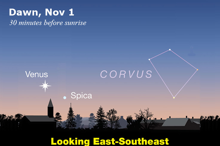 This Week's Sky at a Glance, October 30 –November 9