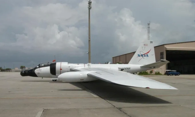 WB-57 aircraft