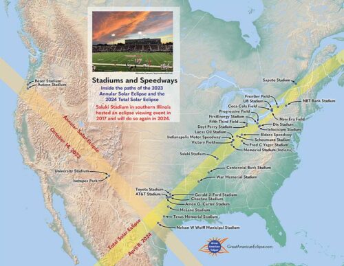 Where to See the Two Great North American Eclipses - Sky & Telescope