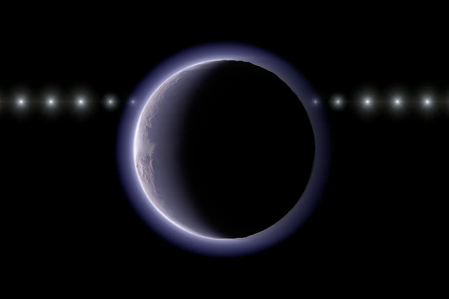 Occultation (artist's concept)