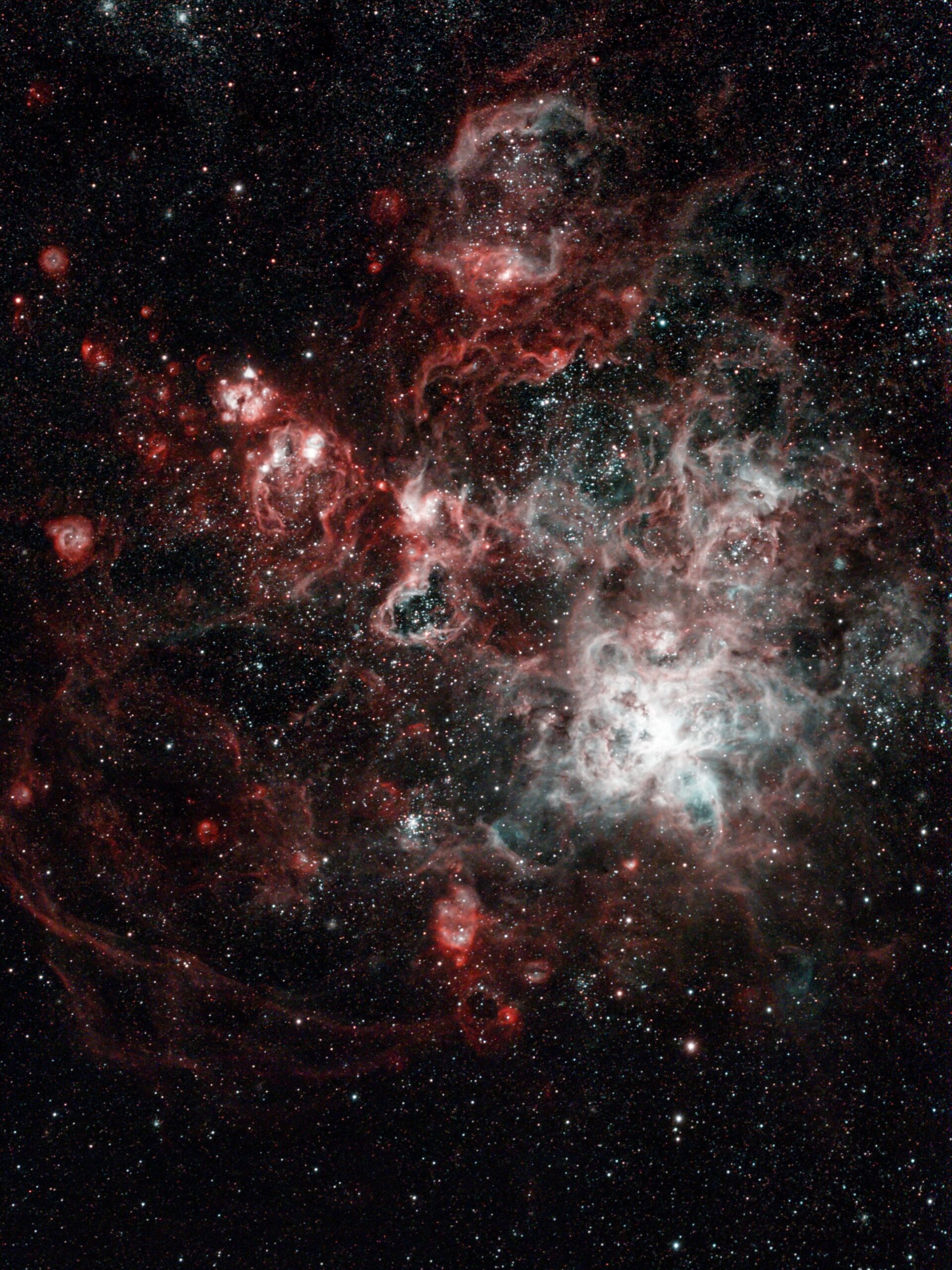 Tarantula Nebula in Dual Band  