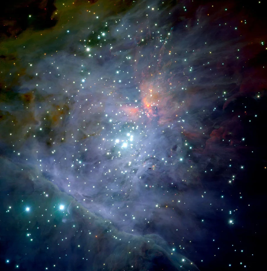 Trapezium in infrared light