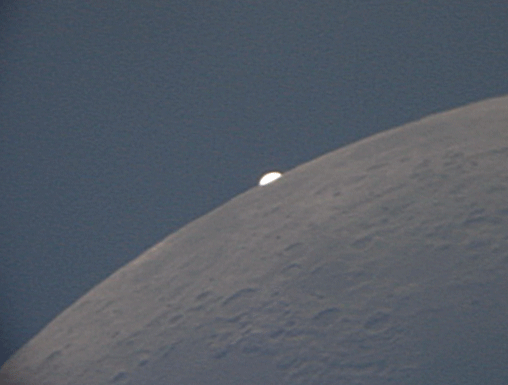 Venus moon occultation July 18, 2007