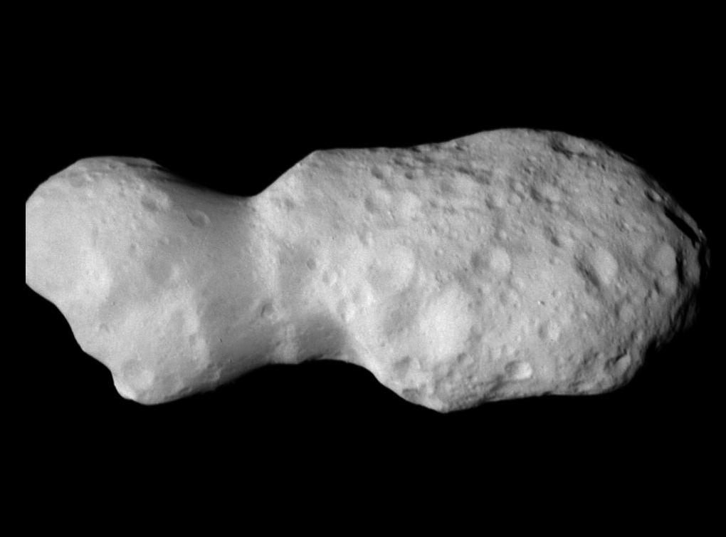Asteroid Donaldjohanson, seen up close by NASA's Lucy mission. NASA/JPL  