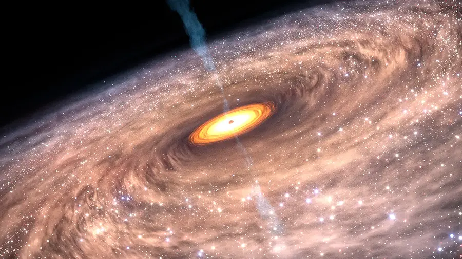 Galaxy, artist's concept