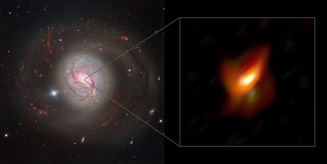 Supermassive Black Hole Hides Behind a Ring of Dust - Sky & Telescope