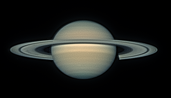 Saturn with Spokes  