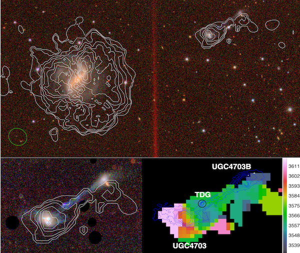 Analog of the Milky Way and the Magellanic Clouds - Sky & Telescope