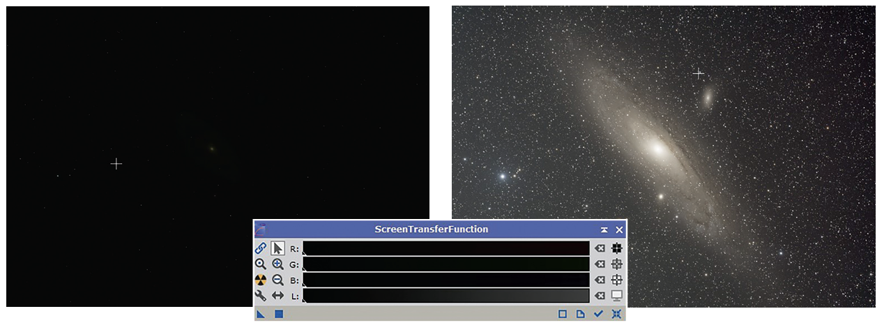 ScreenTransferFunction process Astrophotography | Sky & Telescope