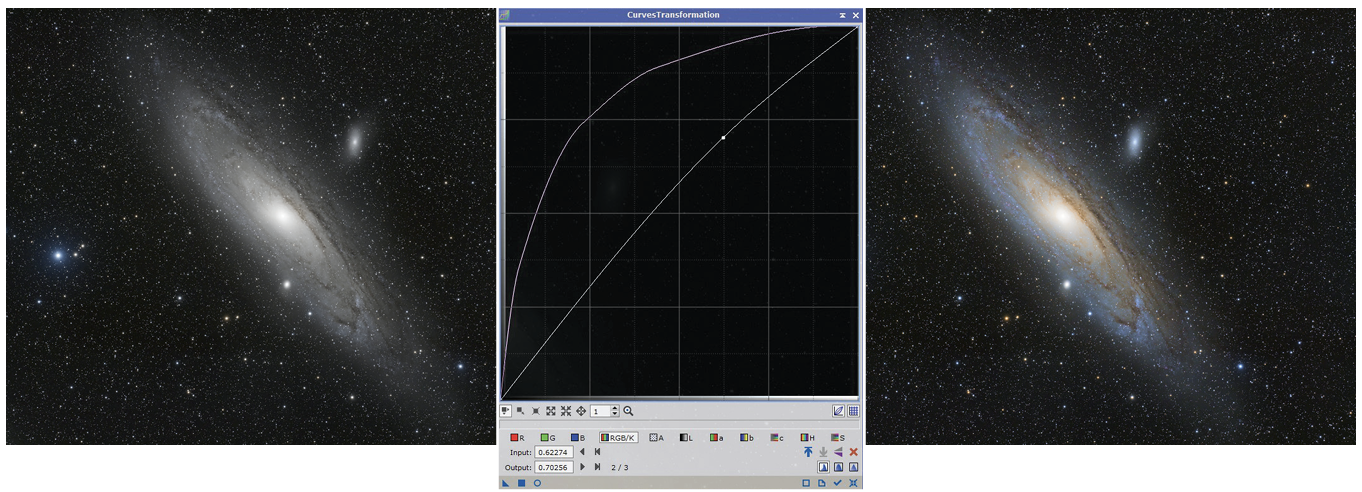 CurvesTransformation Tool Astrophotography | Sky & Telescope