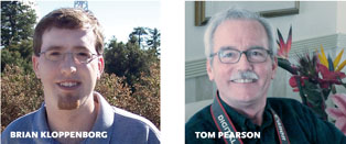 Brian Kloppenborg and Tim Pearson