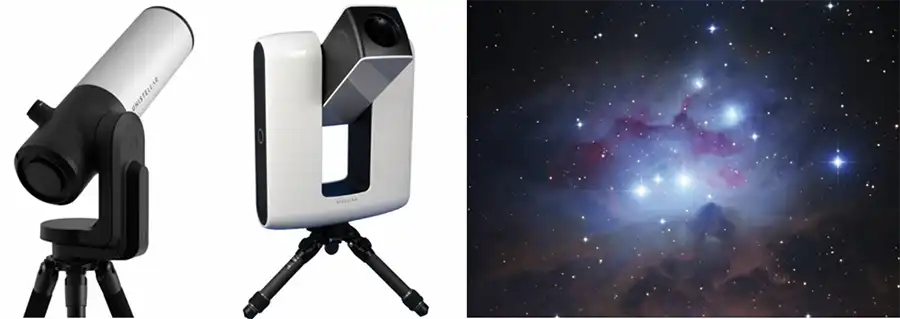 Smartscopes image the Running Man Nebula