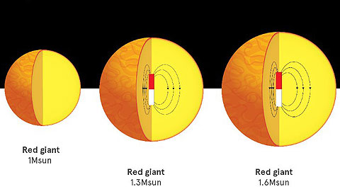 red giants and magnetic fields