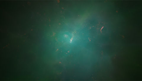 Simulated Submillimeter Galaxy