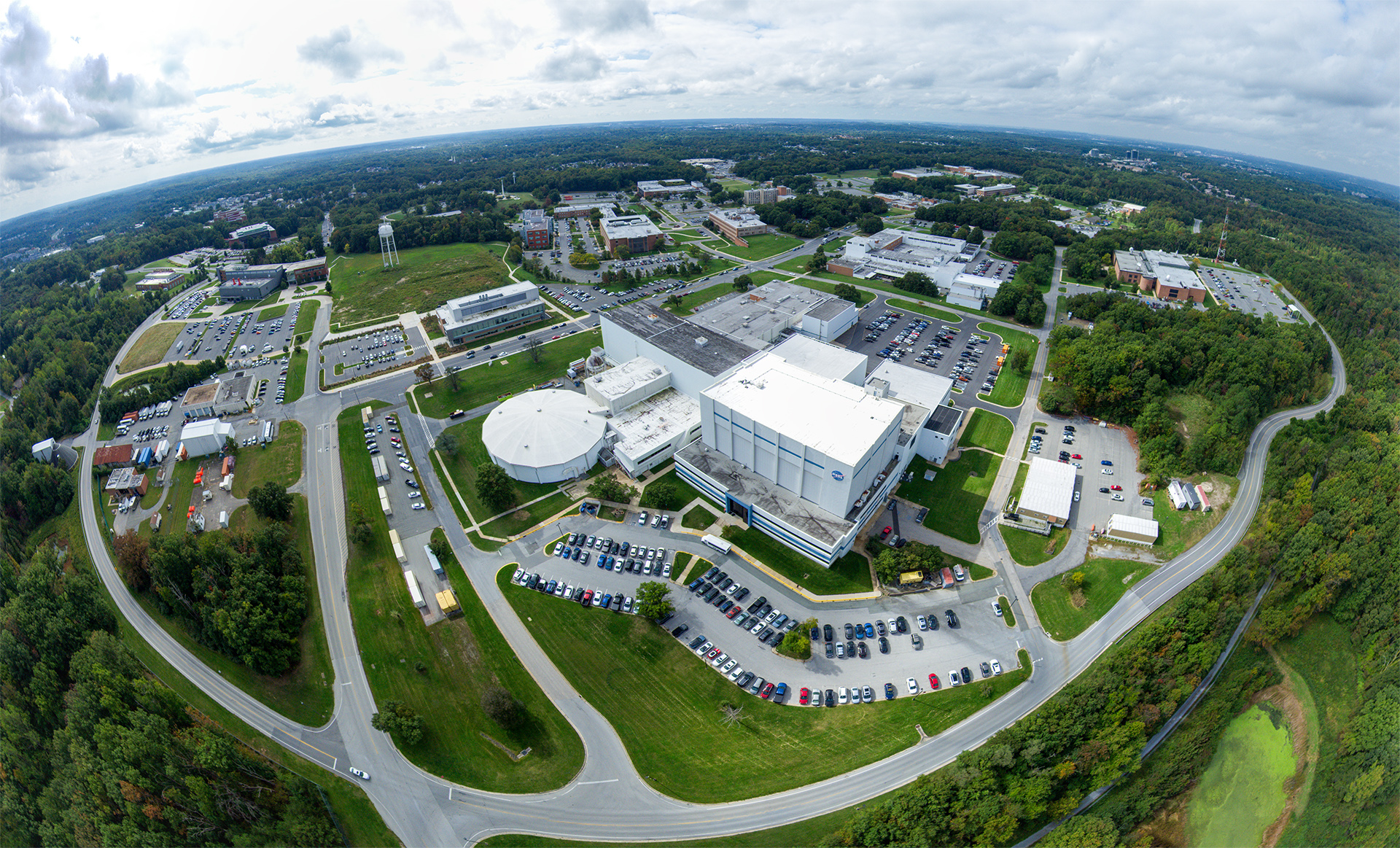 Photo of NASA Goddard campus