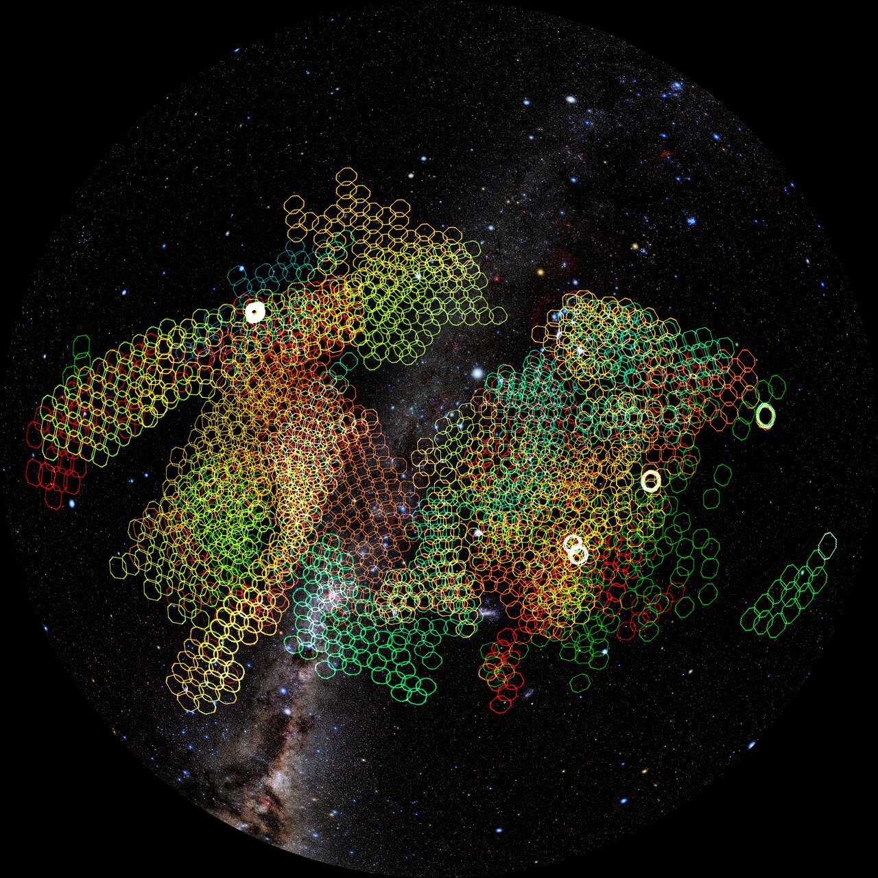 Representative week of Rubin observations