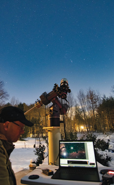 Astrophotography setup
