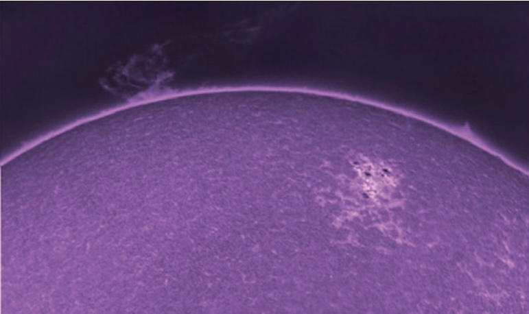 Calcium-K filter highlights magnetic fields and supergranulation in the chromosphere | Sky & Telescope