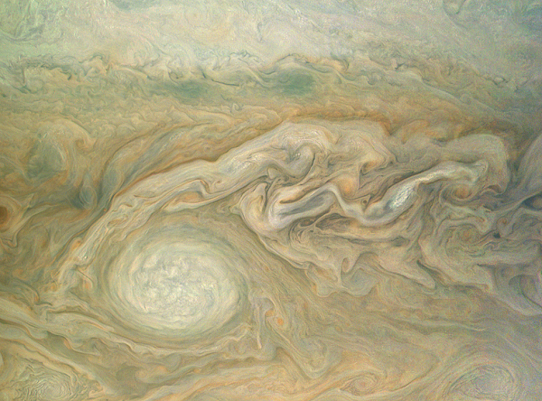 Jupiter white spot