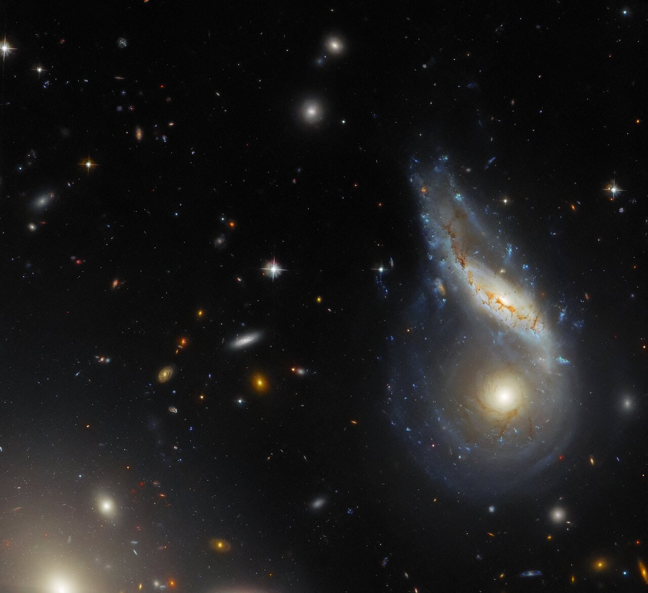 Merging galaxies