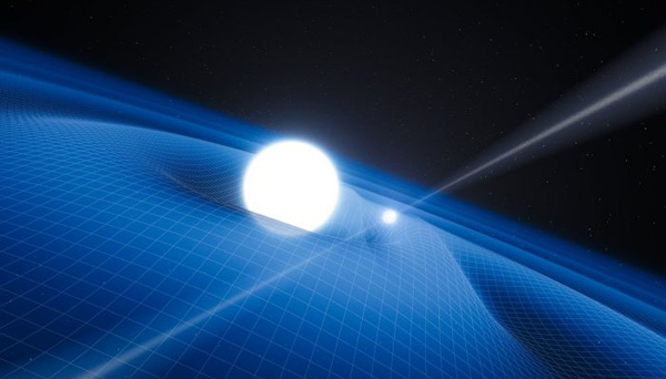 Pulsar-white dwarf pair
