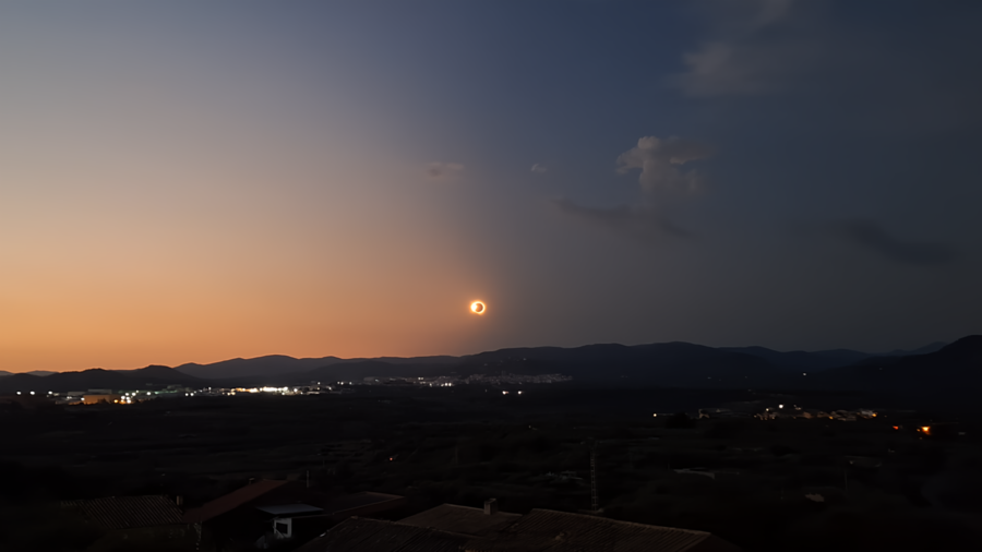 The Moon's Racing Shadow  