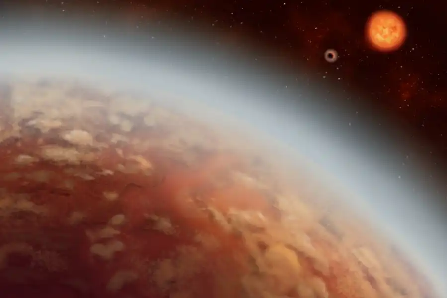 A Super-Earth Candidate Less Than 20 Light-Years Away